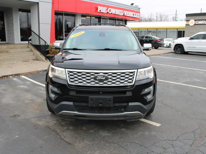 BLACK, 2016 FORD EXPLORER Image 6