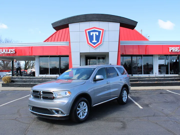 SILVER, 2020 DODGE DURANGO Image 1