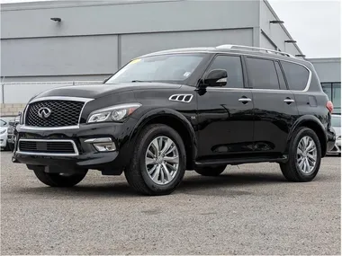 BLACK, 2017 INFINITI QX80 Image 29