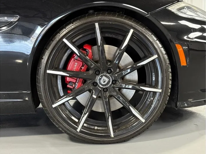 BLACK, 2014 JAGUAR XK Image 9