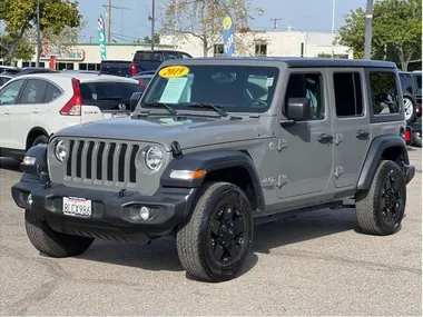 GRAY, 2019 JEEP WRANGLER UNLIMITED Image 16