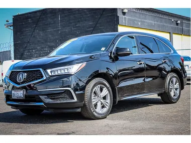 BLACK, 2019 ACURA MDX Image 2