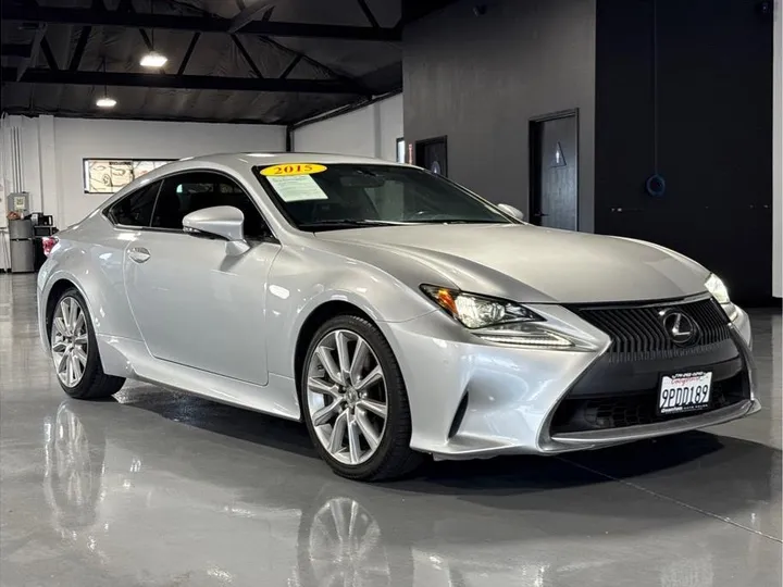 SILVER, 2015 LEXUS RC Image 7
