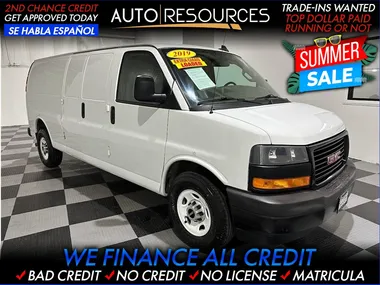 WHITE, 2019 GMC SAVANA 2500 CARGO Image 