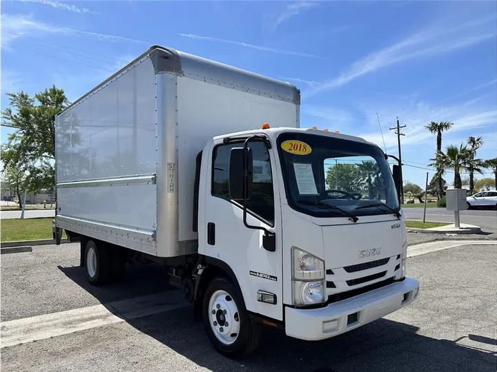 WHITE, 2018 ISUZU NPR/NPR-HD Image 2