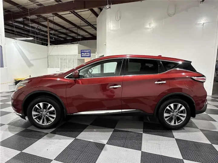 BURGUNDY, 2018 NISSAN MURANO Image 8