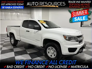 WHITE, 2017 CHEVROLET COLORADO EXTENDED CAB Image 