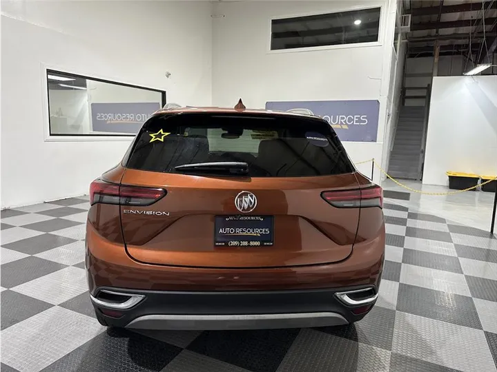 ORANGE, 2021 BUICK ENVISION Image 5