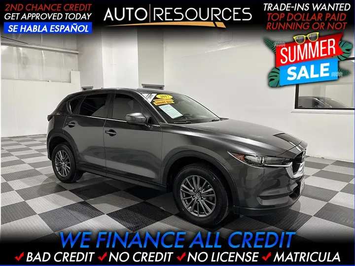 GRAY, 2017 MAZDA CX-5 Image 1