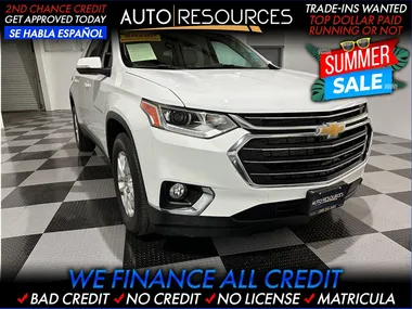 WHITE, 2021 CHEVROLET TRAVERSE Image 