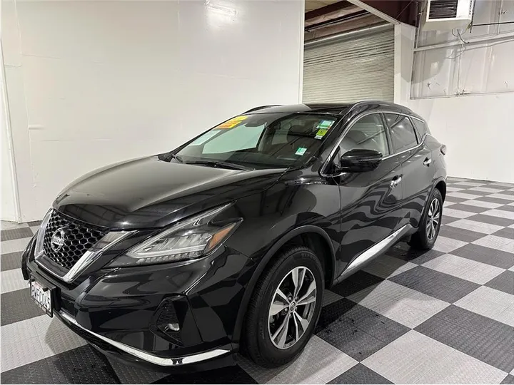 BLACK, 2021 NISSAN MURANO Image 9