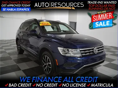 BLUE, 2021 VOLKSWAGEN TIGUAN Image 