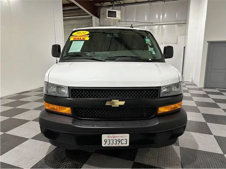 WHITE, 2021 CHEVROLET EXPRESS 2500 CARGO Image 3