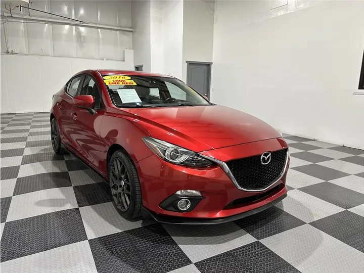 RED, 2016 MAZDA MAZDA3 Image 2