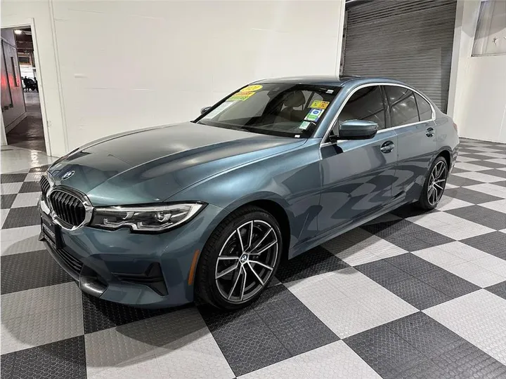 TEAL, 2021 BMW 3 SERIES Image 9