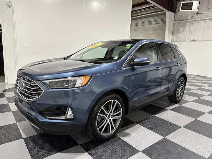 BLUE, 2019 FORD EDGE Image 9