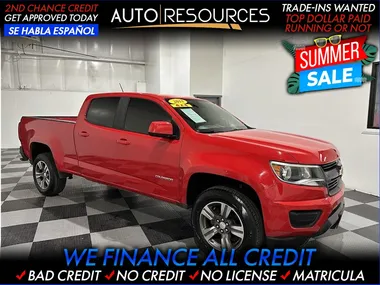 RED, 2018 CHEVROLET COLORADO CREW CAB Image 