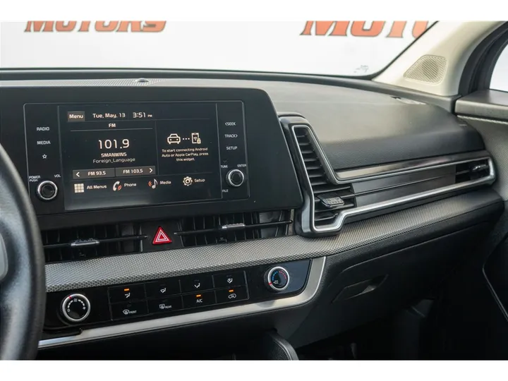 BLACK, 2023 KIA SPORTAGE Image 14