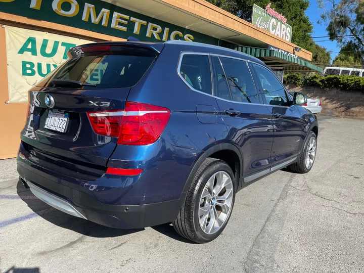 BLUE, 2017 BMW X3 Image 4