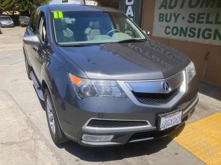 GRAY, 2011 ACURA MDX Image 2