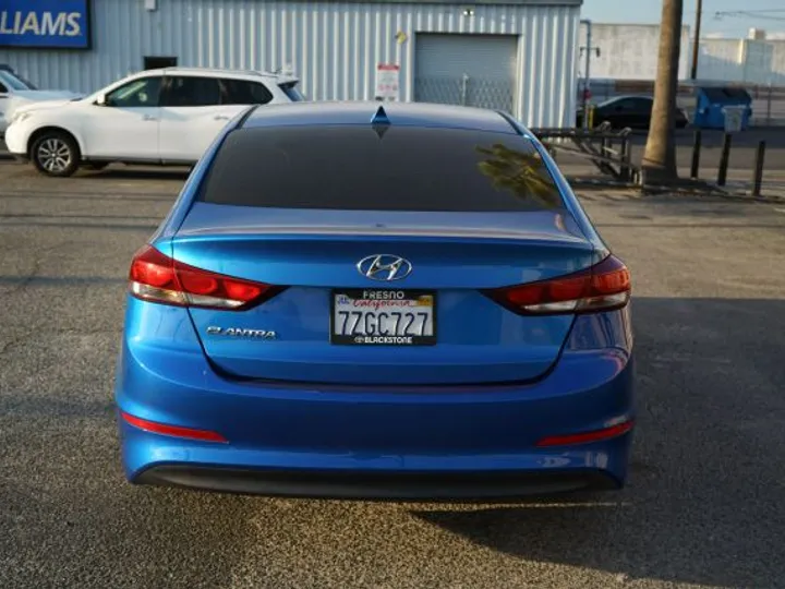 BLUE, 2017 HYUNDAI ELANTRA Image 6