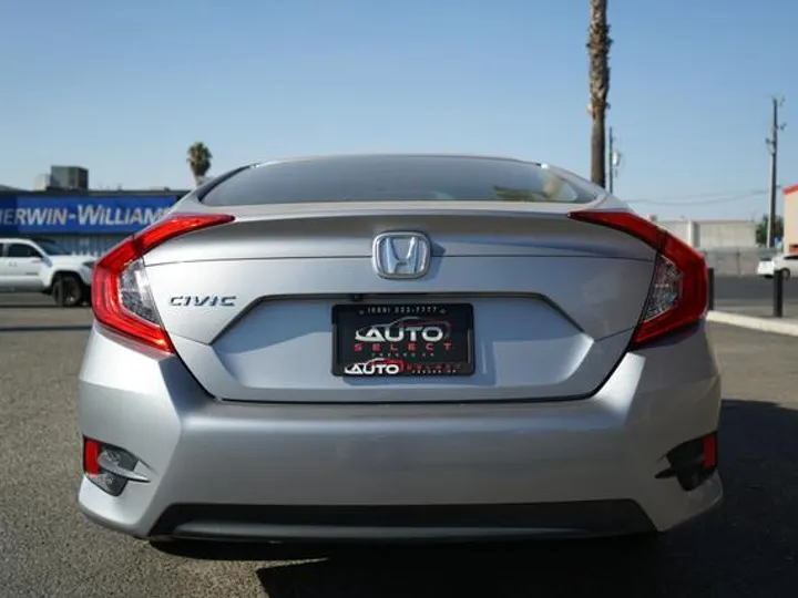 SILVER, 2017 HONDA CIVIC Image 6