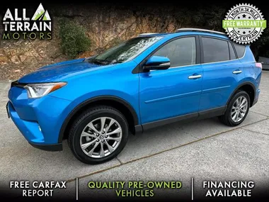 BLUE, 2016 TOYOTA RAV4 Image 