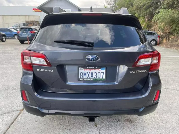 BLUE, 2017 SUBARU OUTBACK Image 4