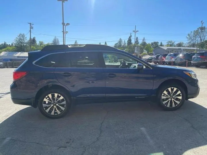 BLUE, 2015 SUBARU OUTBACK Image 6