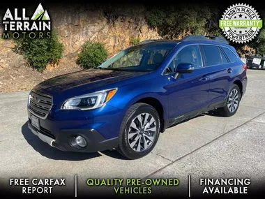 BLUE, 2015 SUBARU OUTBACK Image 