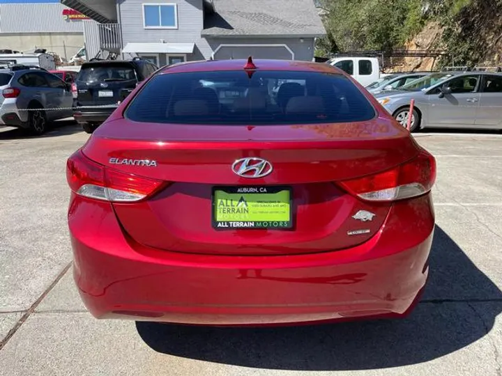 RED, 2011 HYUNDAI ELANTRA Image 5