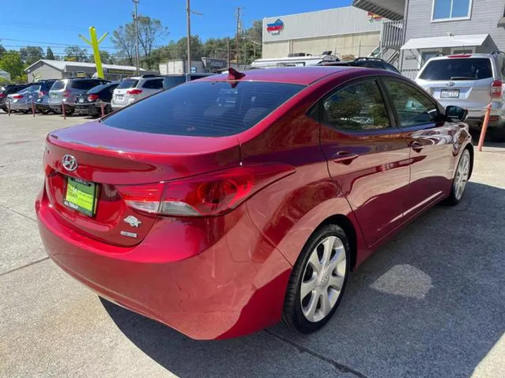 RED, 2011 HYUNDAI ELANTRA Image 6