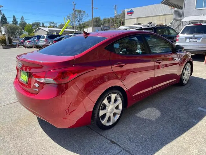 RED, 2011 HYUNDAI ELANTRA Image 7