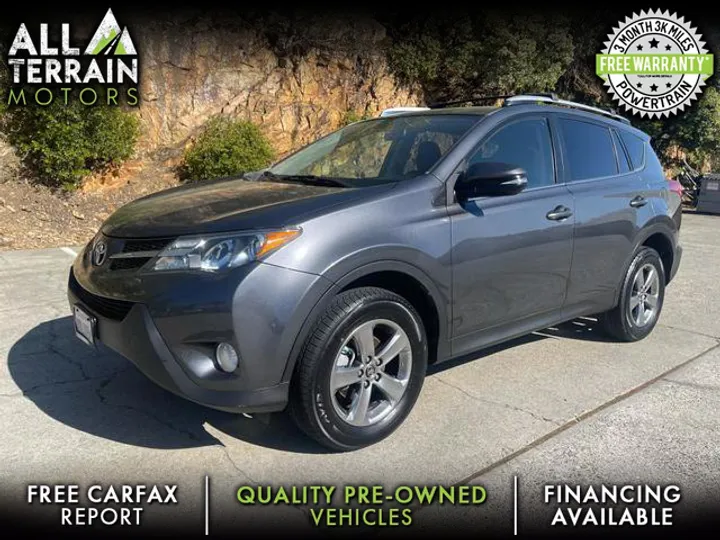 GRAY, 2015 TOYOTA RAV4 Image 1