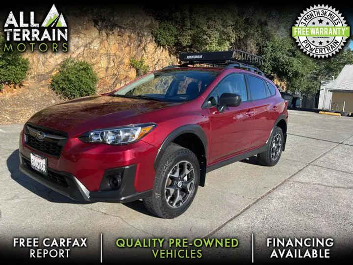 RED, 2018 SUBARU CROSSTREK Image 1