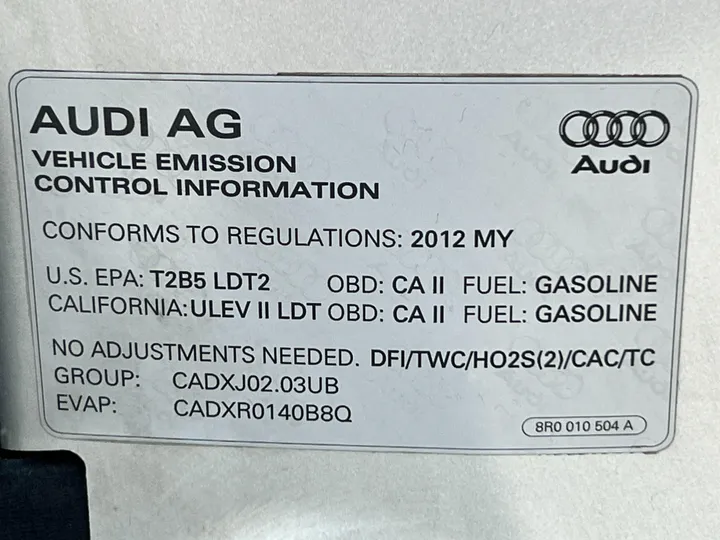 SILVER, 2012 AUDI Q5 Image 33