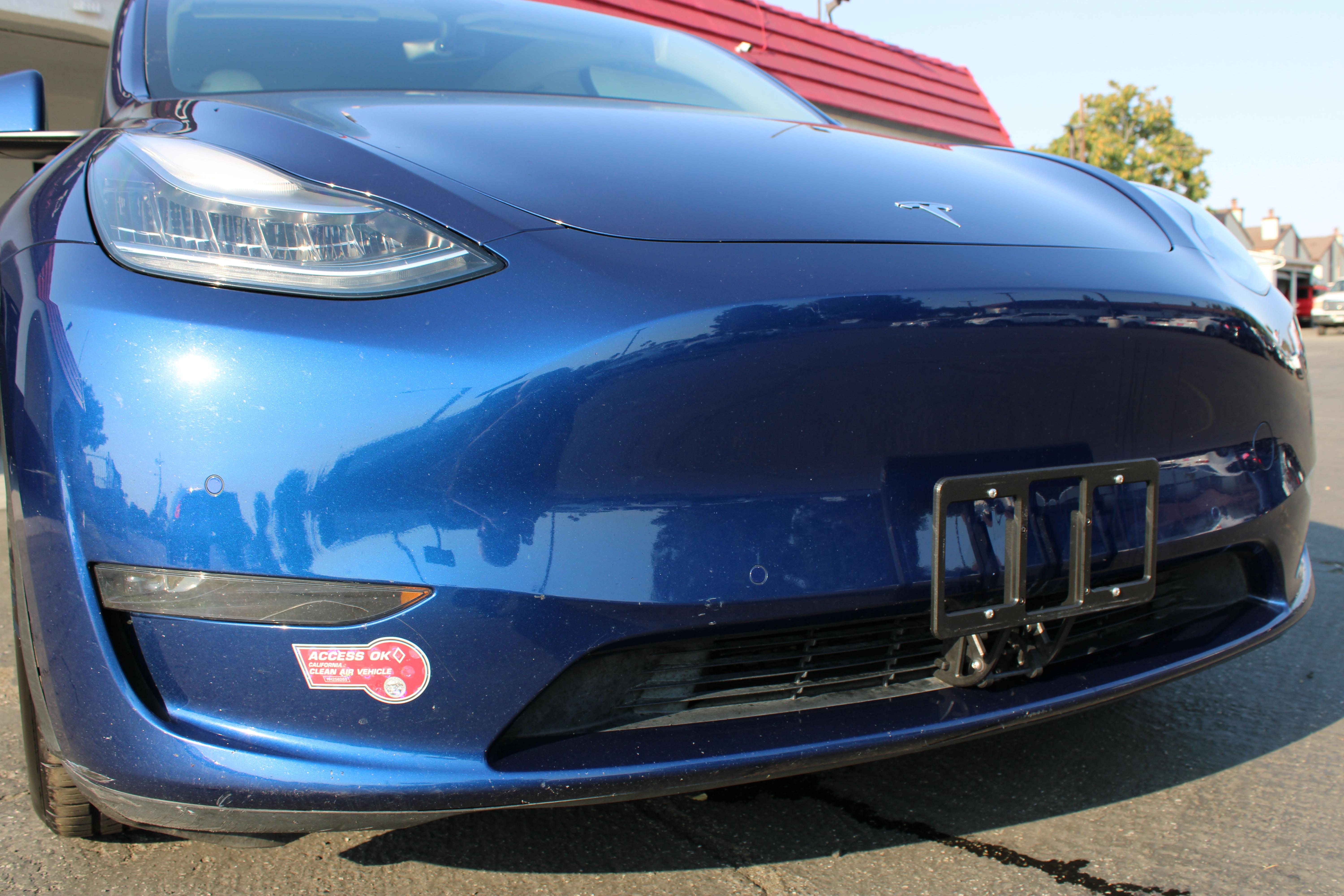 BLUE, 2021 TESLA MODEL Y Image 3