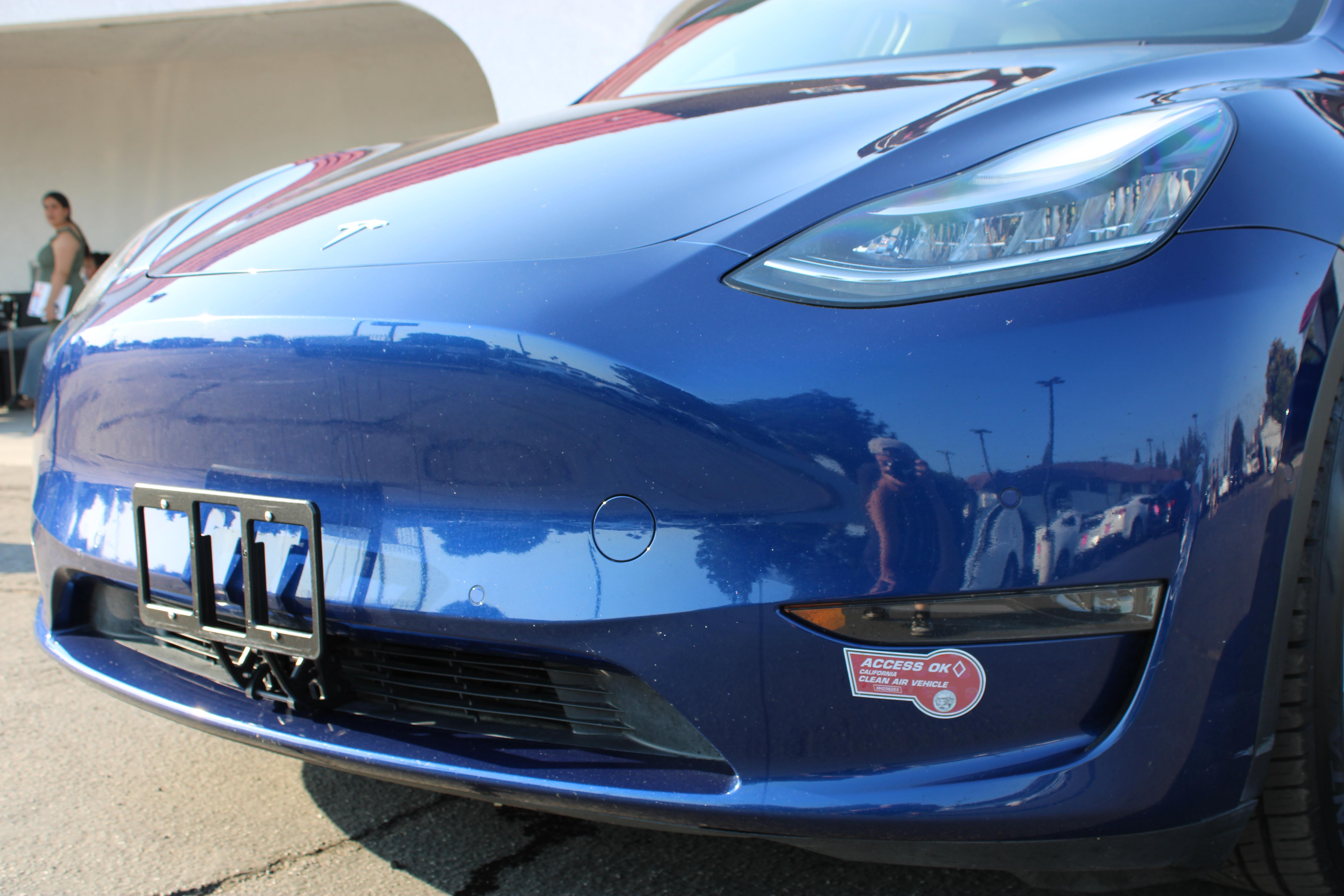 BLUE, 2021 TESLA MODEL Y Image 4