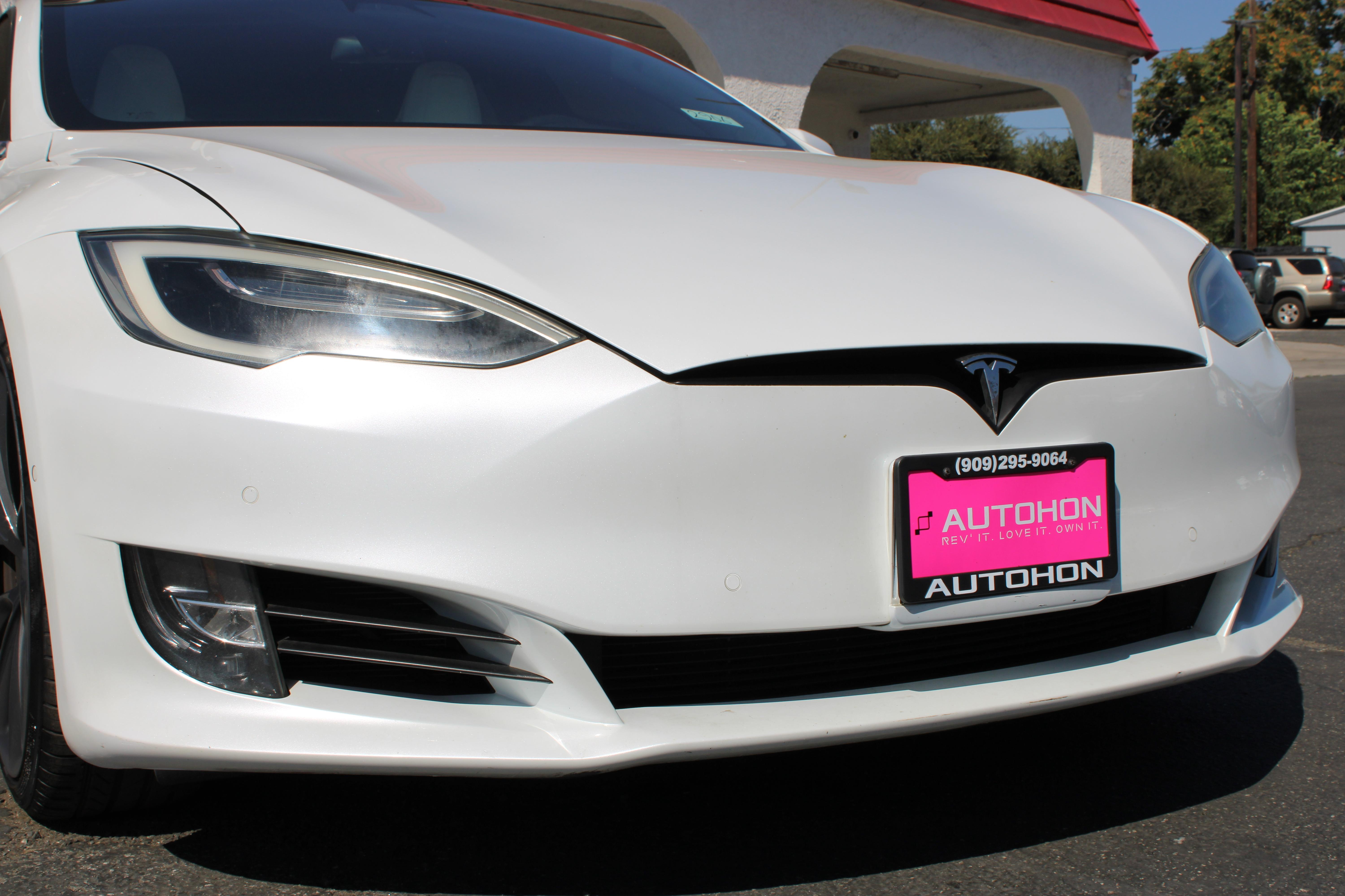 WHITE, 2018 TESLA MODEL S Image 7