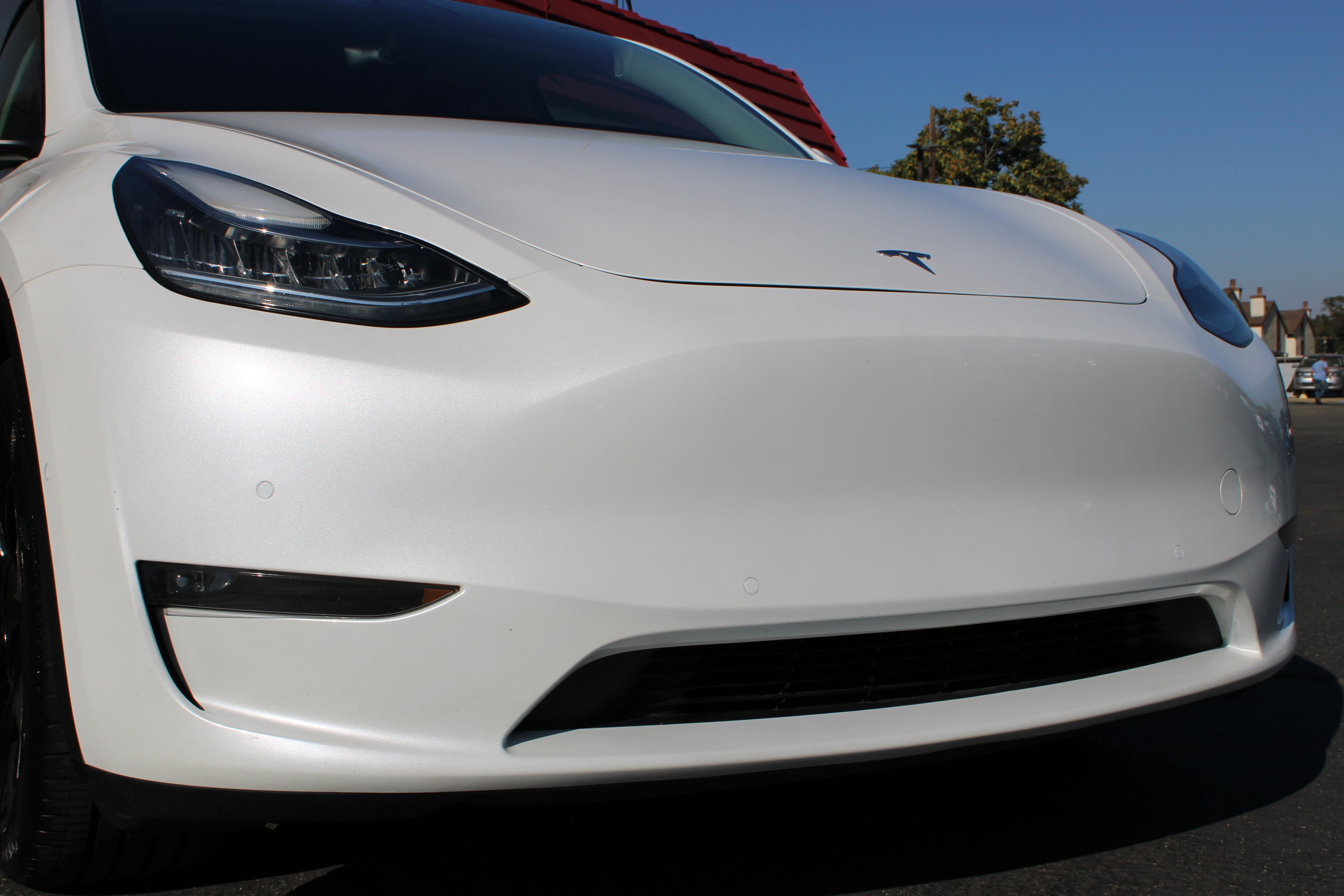 WHITE, 2021 TESLA MODEL Y Image 4