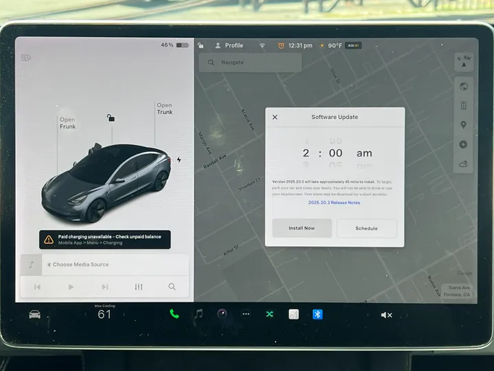 GRAY, 2022 TESLA MODEL 3 Image 23