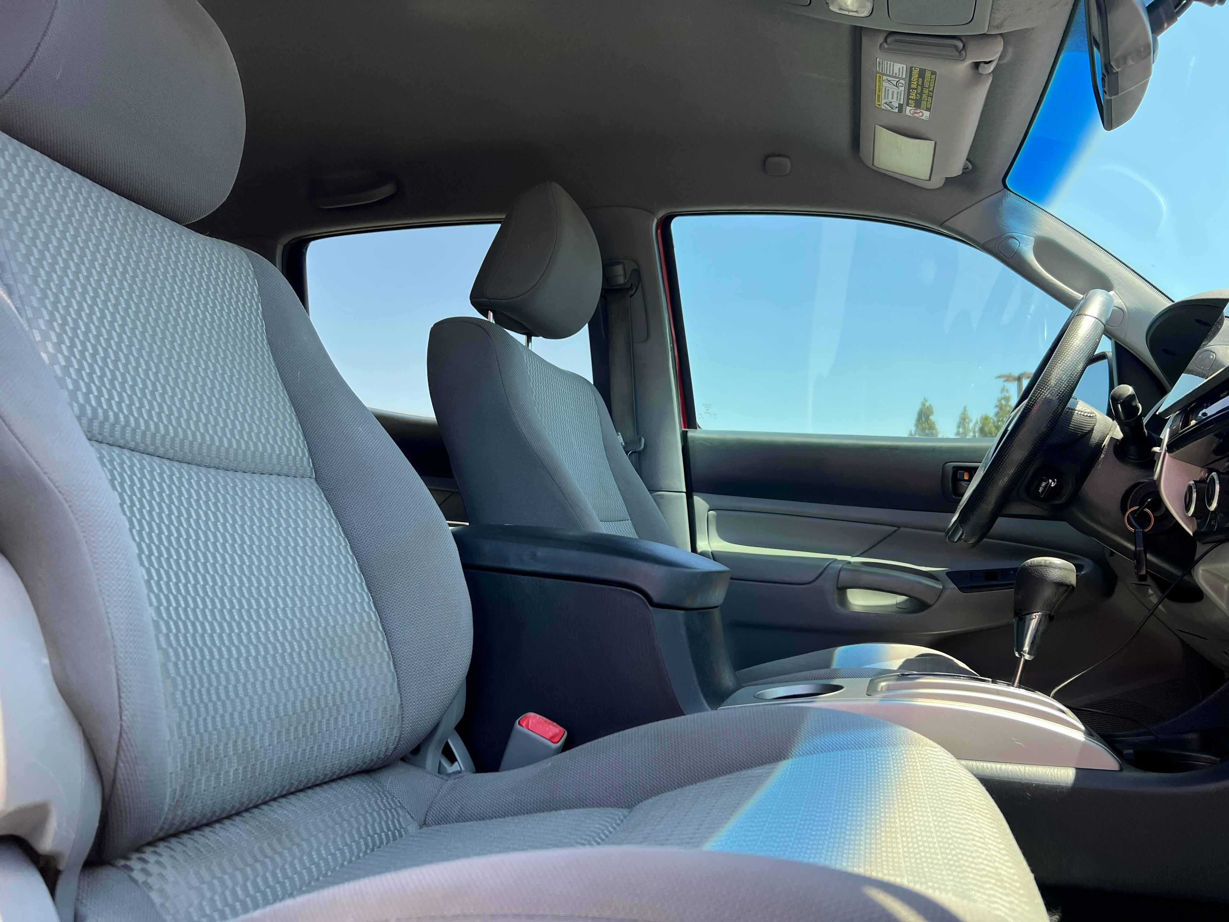 RED, 2013 TOYOTA TACOMA DOUBLE CAB Image 7