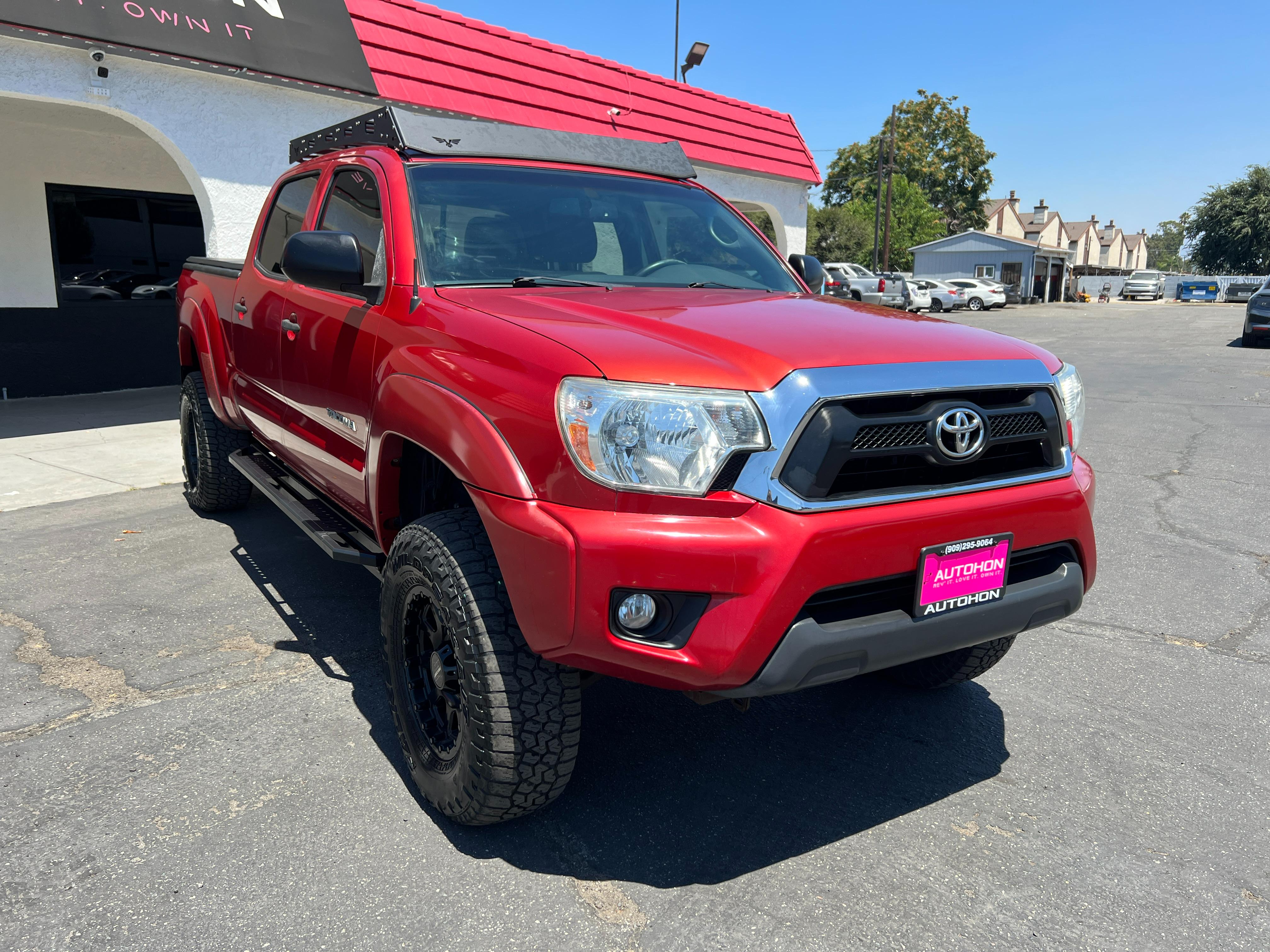 RED, 2013 TOYOTA TACOMA DOUBLE CAB Image 38