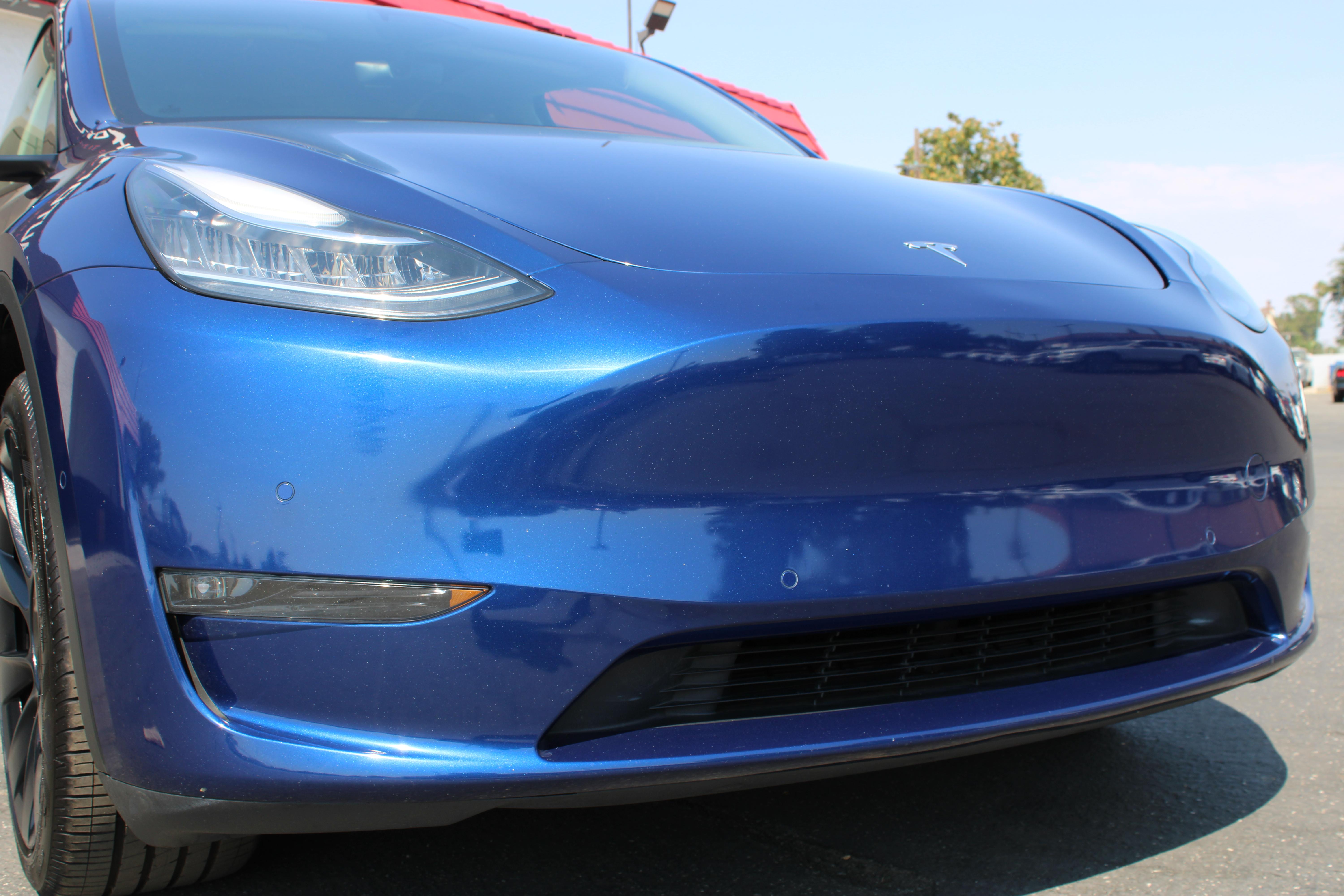 BLUE, 2022 TESLA MODEL Y Image 4