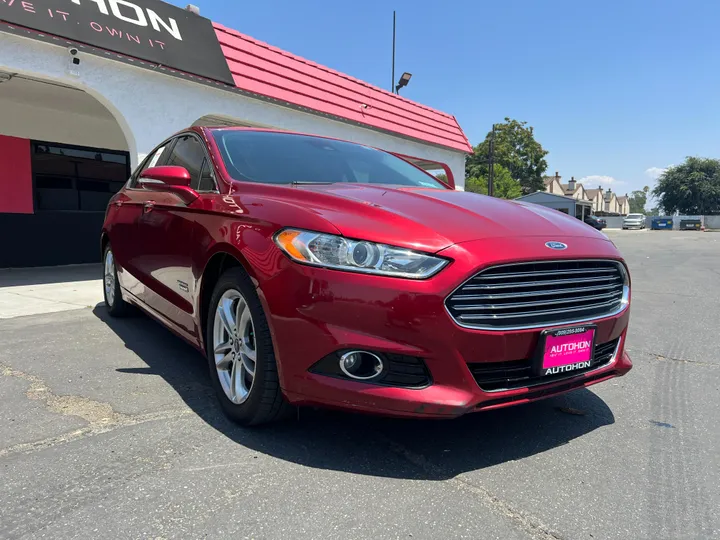 RED, 2016 FORD FUSION ENERGI Image 2