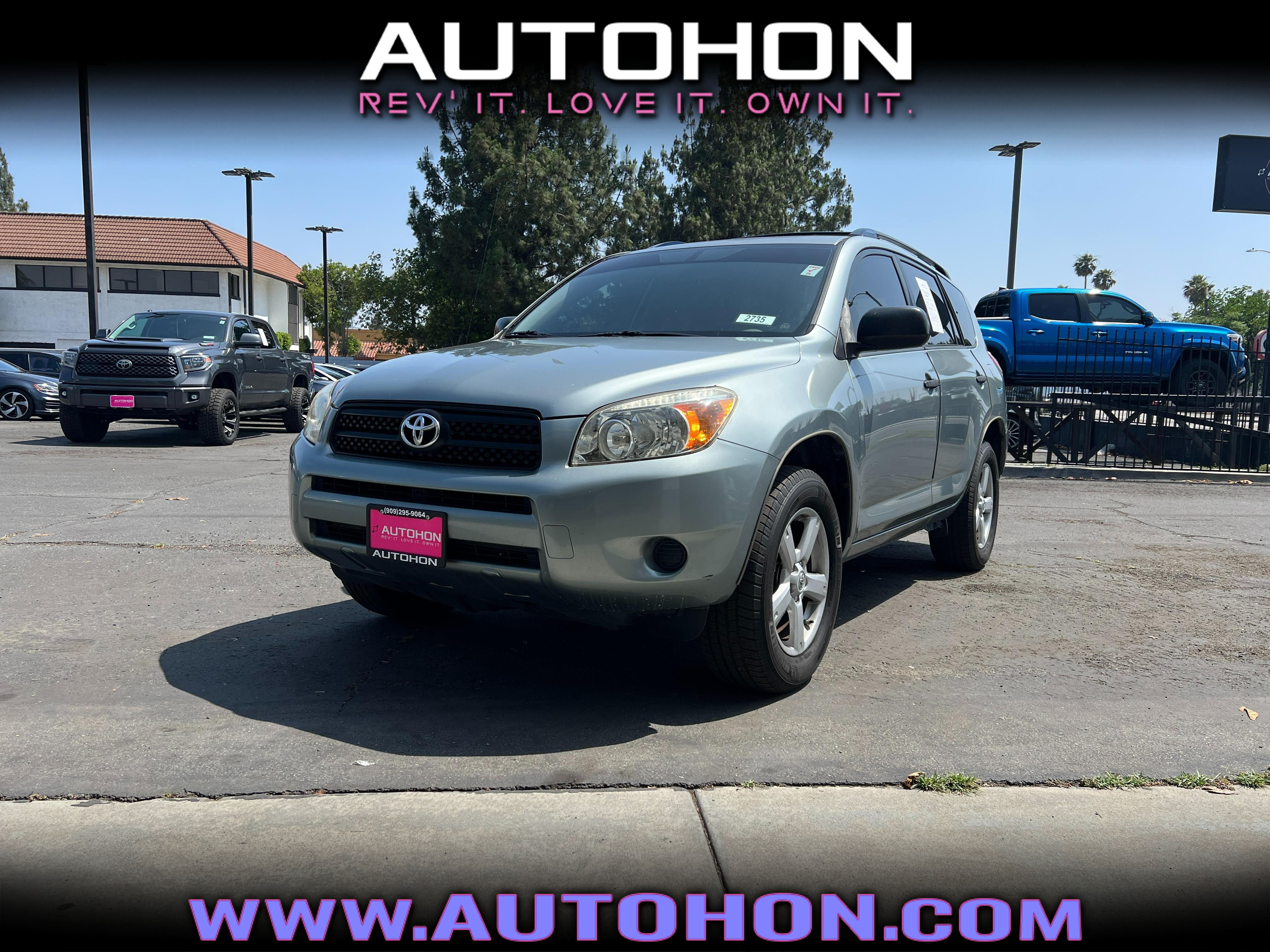 GREEN, 2008 TOYOTA RAV4 Image 1