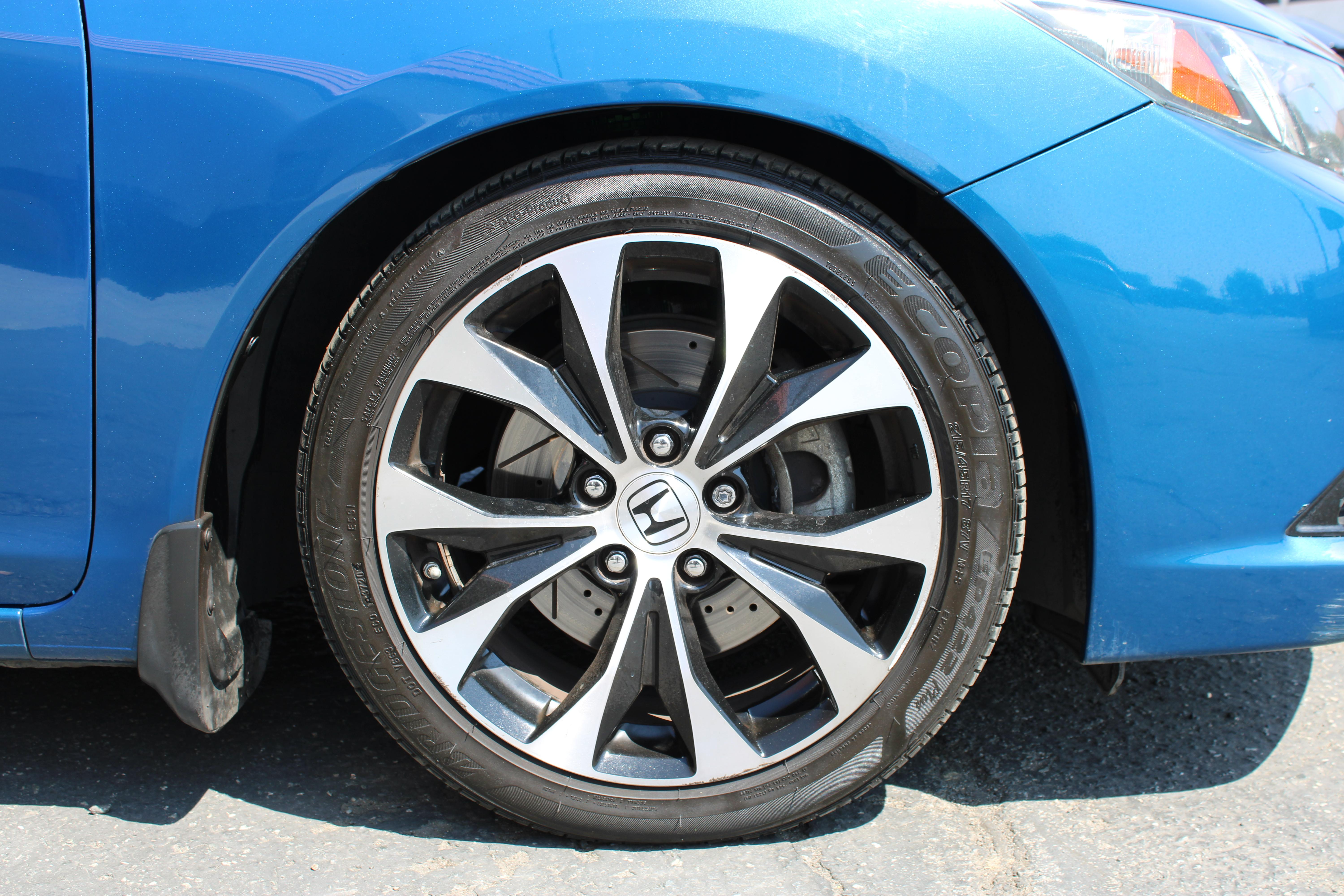 BLUE, 2013 HONDA CIVIC Image 7