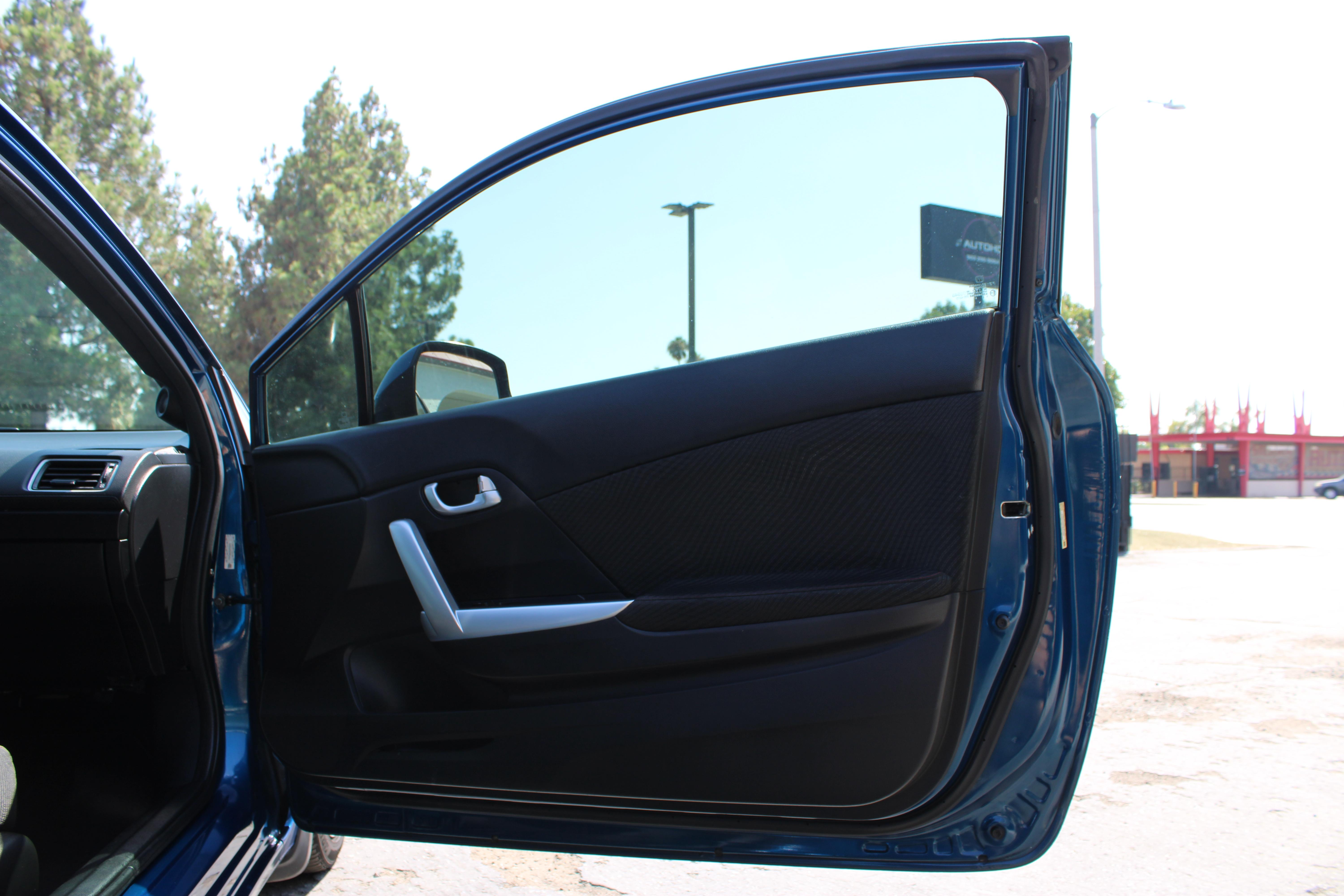 BLUE, 2013 HONDA CIVIC Image 8