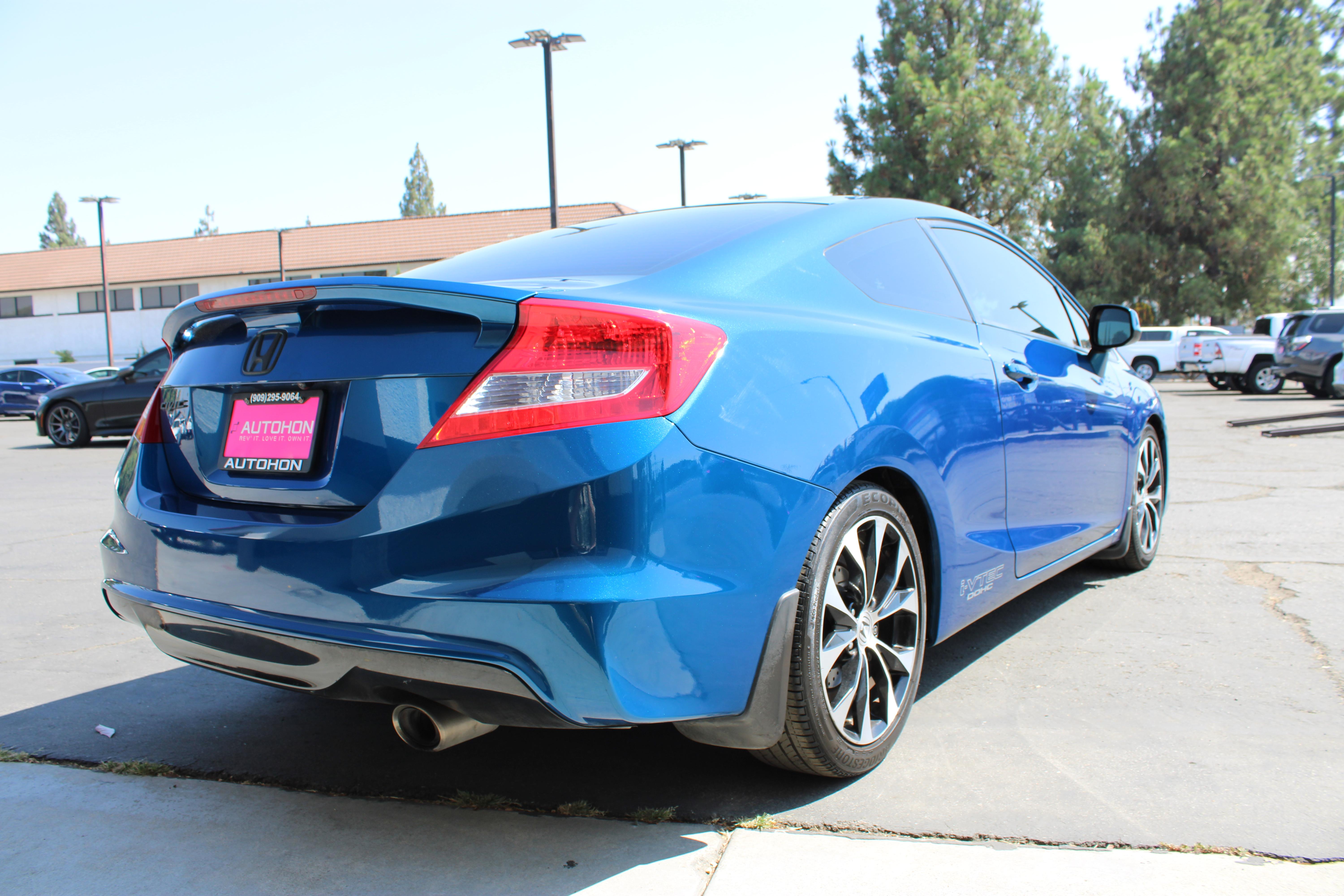 BLUE, 2013 HONDA CIVIC Image 14