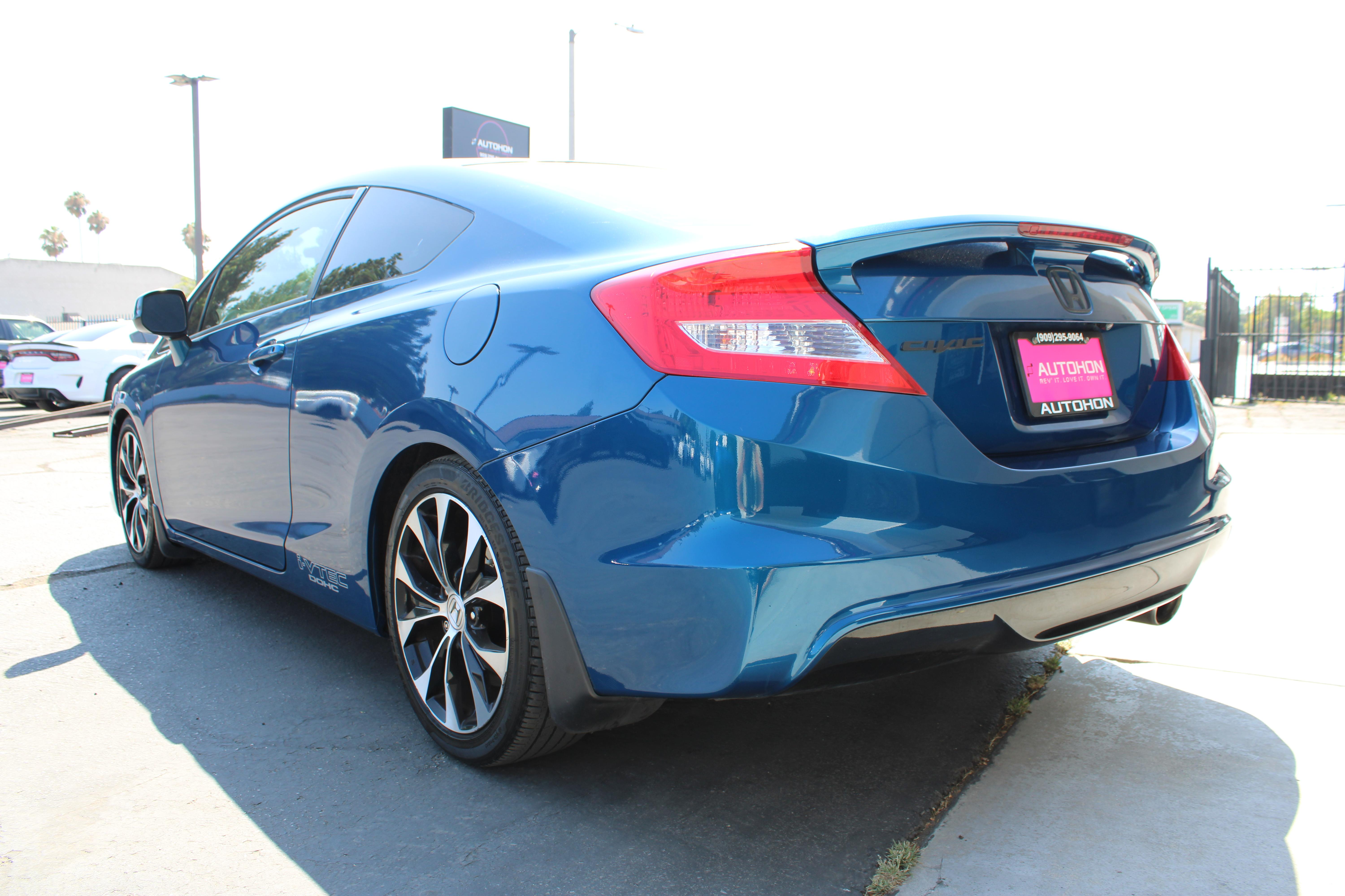BLUE, 2013 HONDA CIVIC Image 15